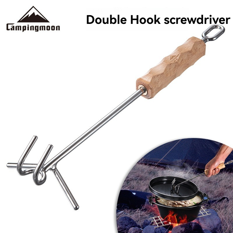 Camp Dutch Oven Cast - مفك براغي MS-34 جديد للتخييم في