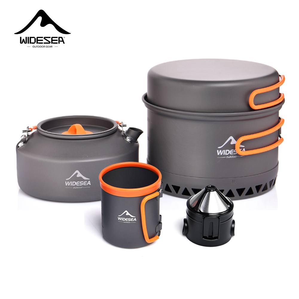 Camping Cooking Tin - أدوات المائدة التخييم مجموعة تجهيزات المطابخ