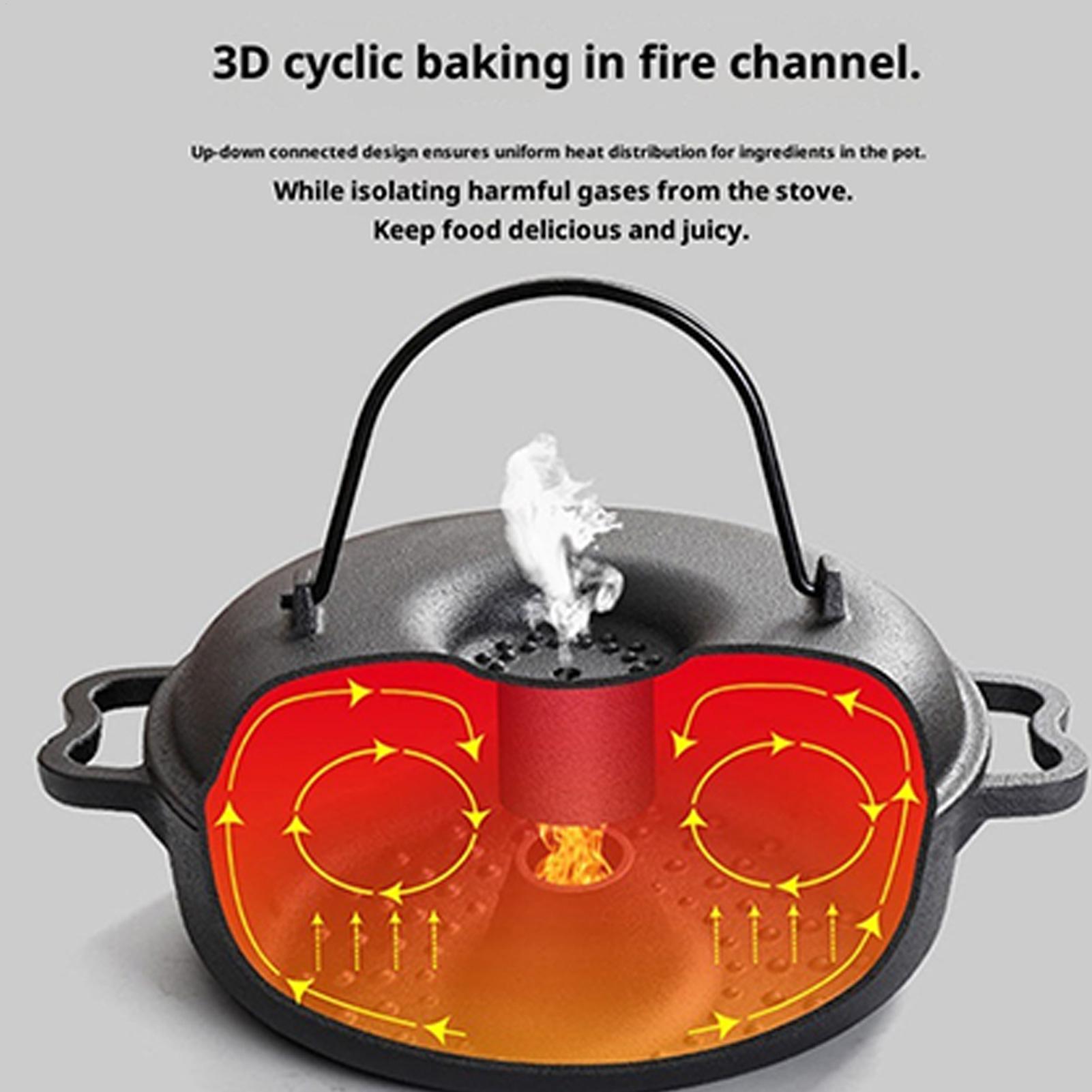 Camping Cooking Pot - وعاء مرجل للطهي أواني طهي غير