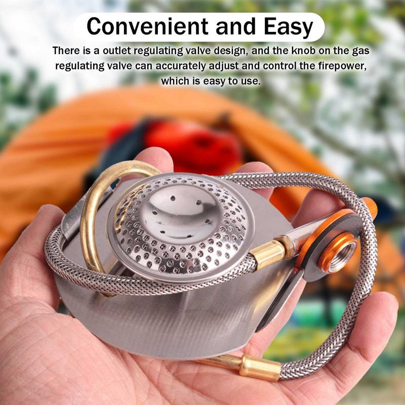 Camping Cooking No Gas - المحمولة الفولاذ المقاوم للصدأ التخييم موقد