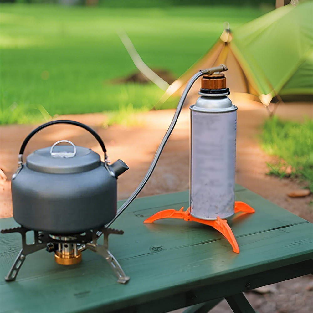 ​ ​ ​ ​ ​ ​ حامل علبة الغاز ال - مراجعة Camping Cooking Tripod وسعره
