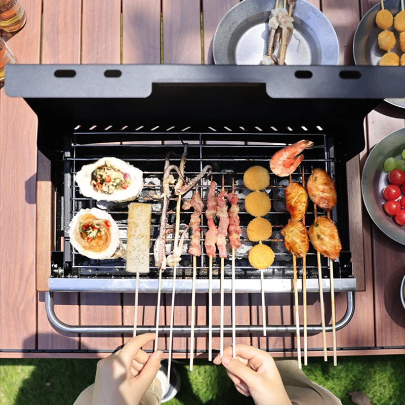 شواية فحم خفيفة الوزن قابلة لل - مراجعة Camping Cooking Requirements وسعره