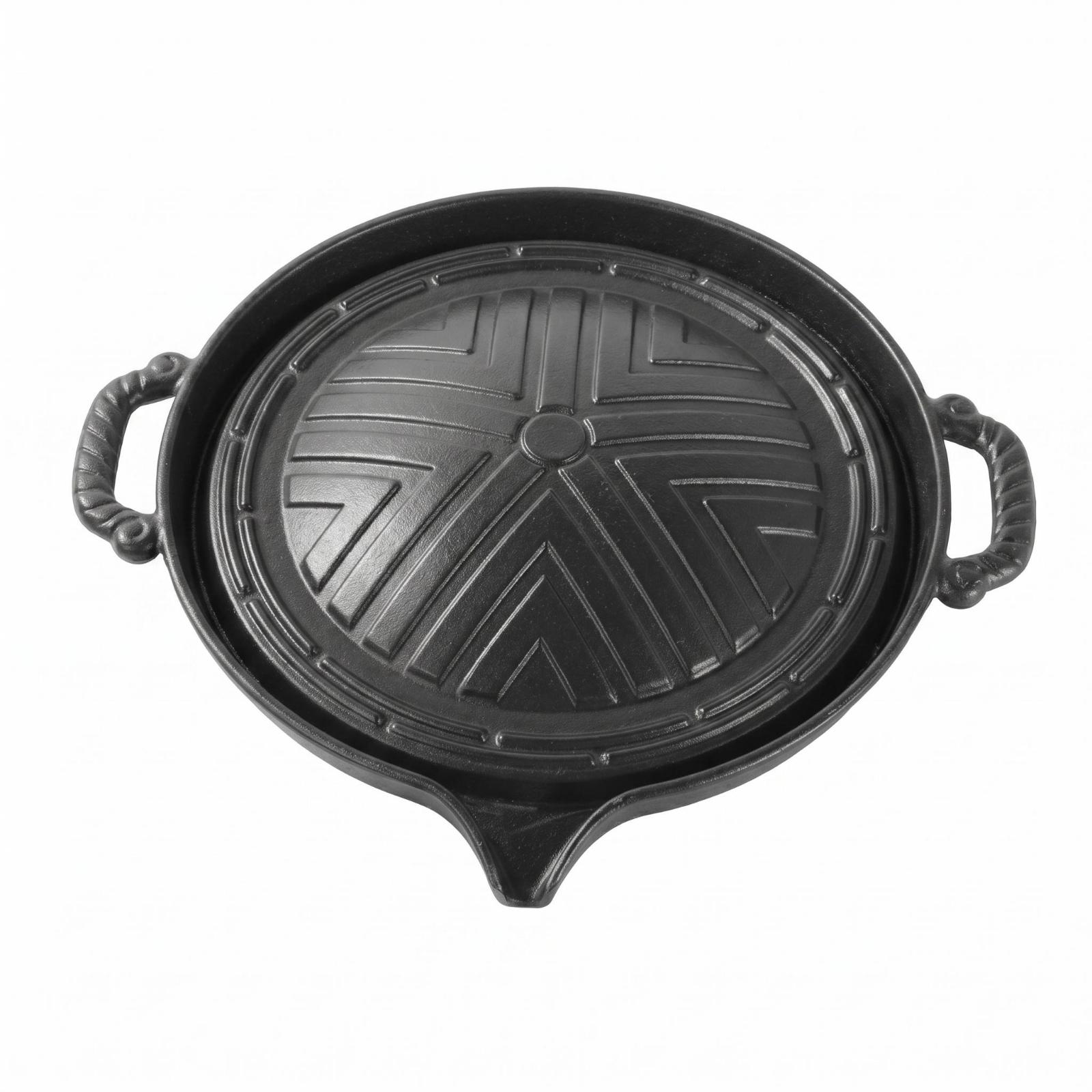 مقلاة شواء بيضاوية من الحديد ا - مراجعة Skillet Cast Iron Camp وسعره