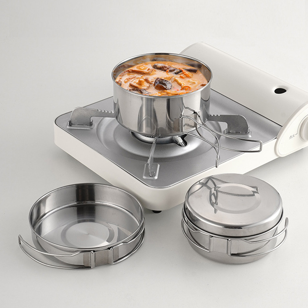 مجموعة أدوات طهي للتخييم من ال - مراجعة Camping Cooking Pot وسعره