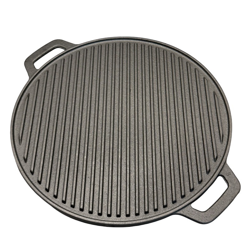 مقلاة شواء مسطحة من الحديد الز - مراجعة Skillet Cast Iron Camp وسعره