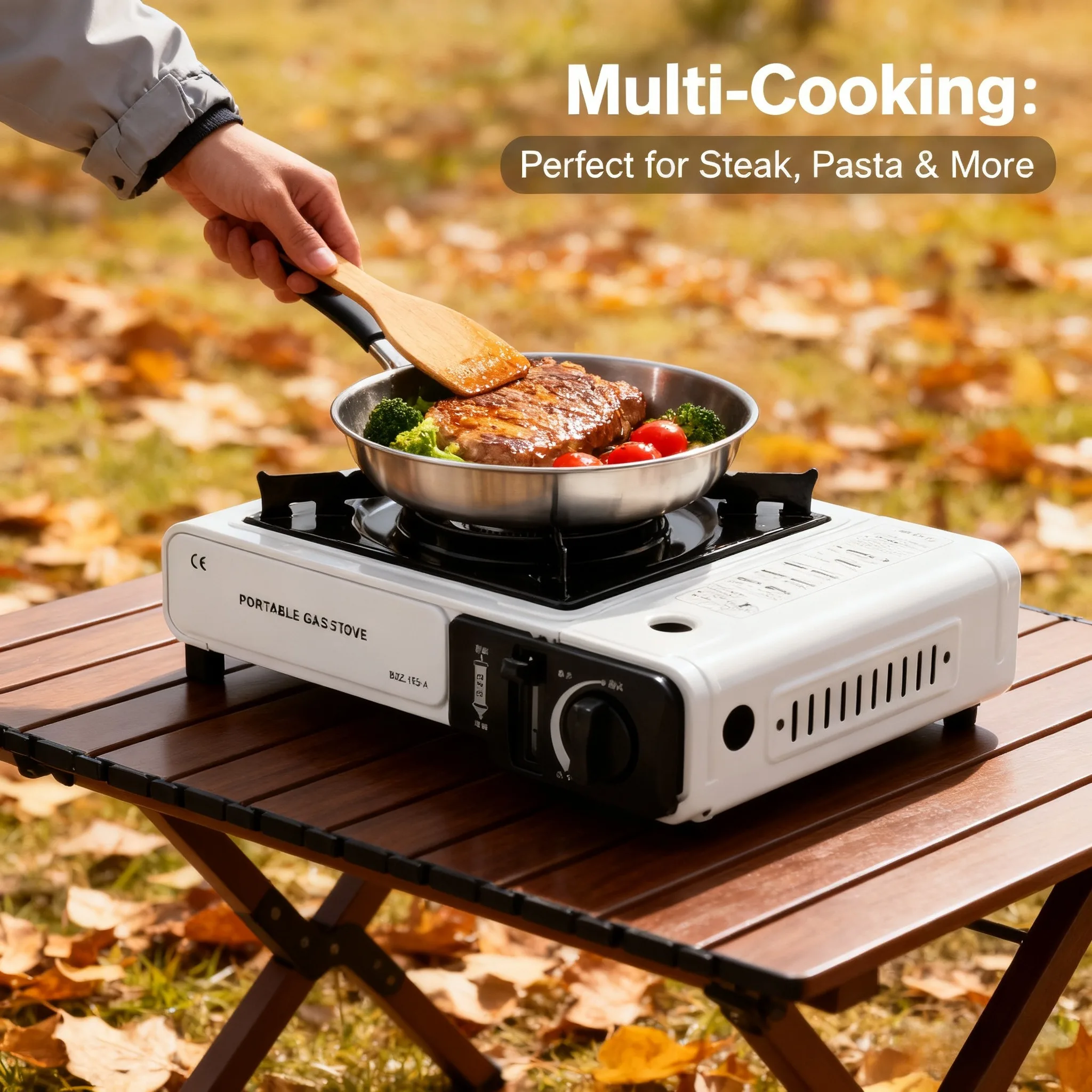 موقد غاز محمول للاستخدام الخار - مراجعة Camping Cooking No Gas وسعره