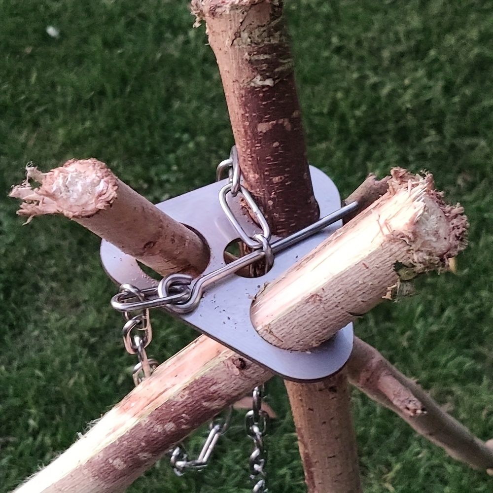 المحمولة انفصال في الهواء الطل - مراجعة Camping Cooking Tripod وسعره