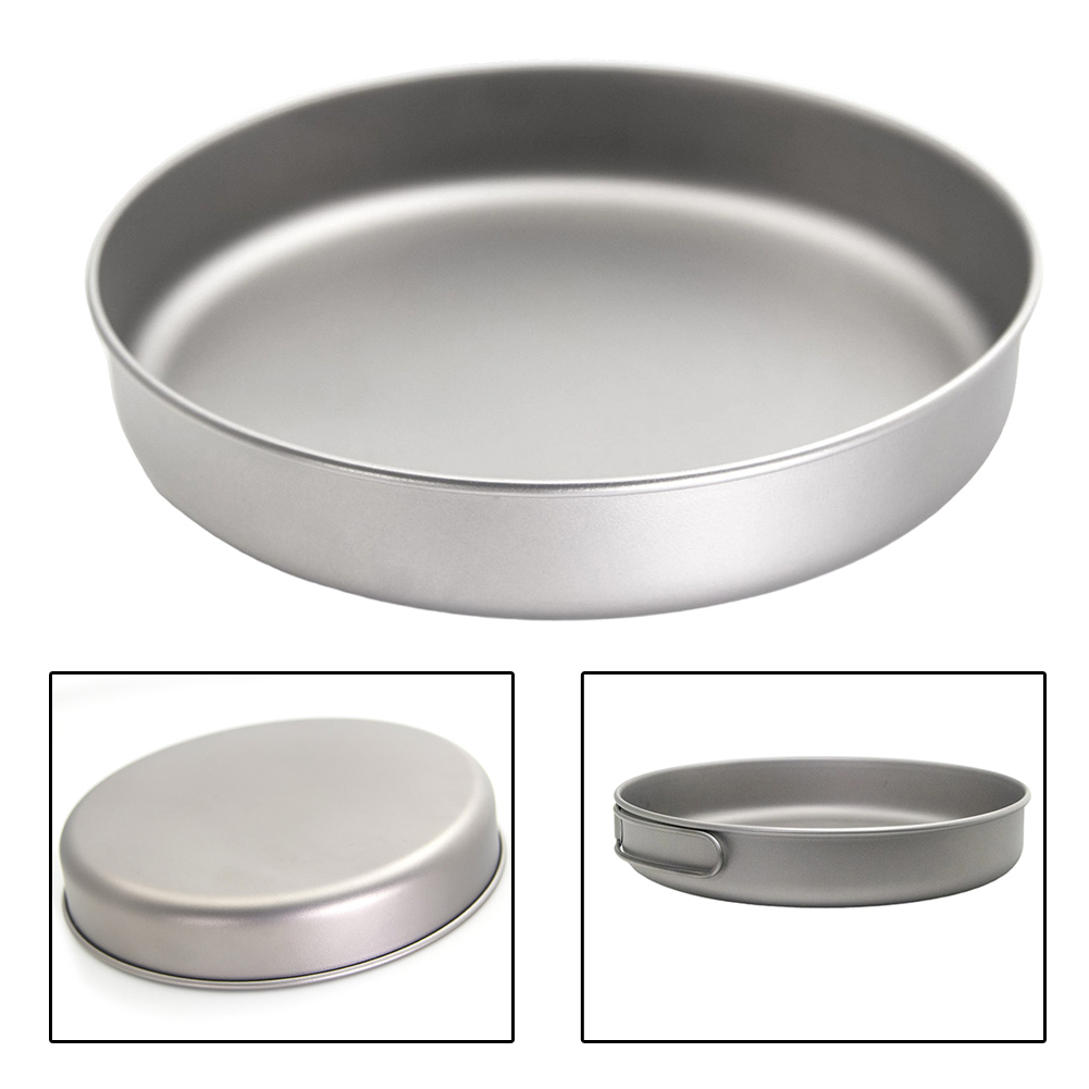 خفيفة نقية Ti مقلاة وعاء التخي - مراجعة Camping Cooking Pot وسعره
