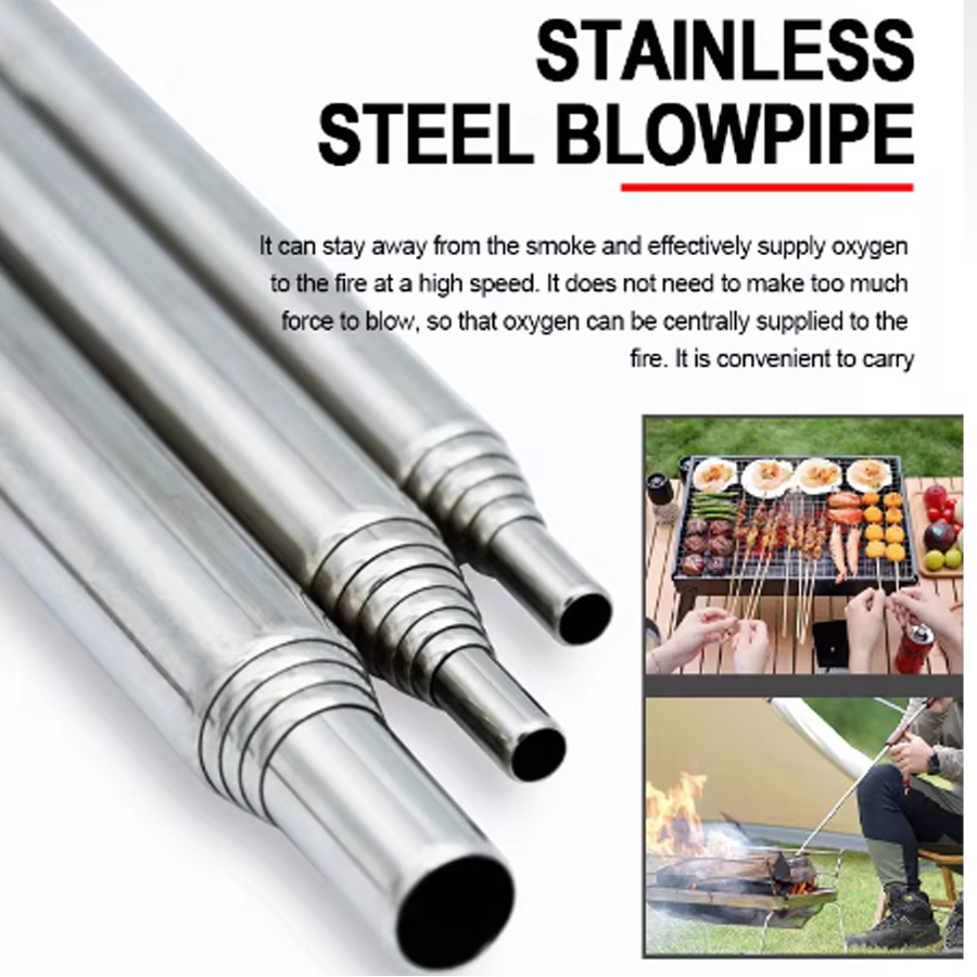 الفولاذ المقاوم للصدأ Blowpipe - مراجعة Camping Cooking Utilities وسعره