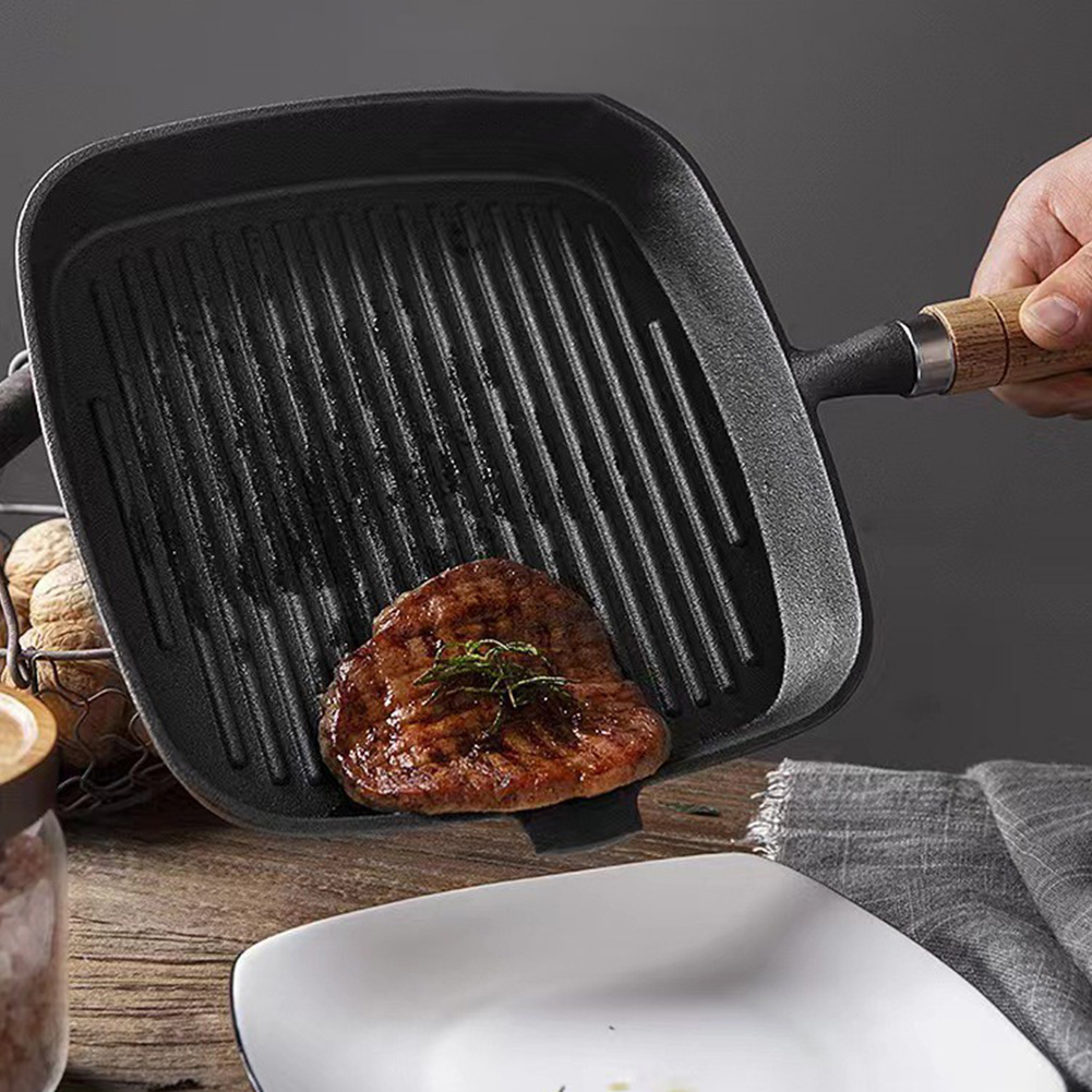 مقلاة حديدية غير مطلية غير لاص - مراجعة Skillet Cast Iron Camp وسعره