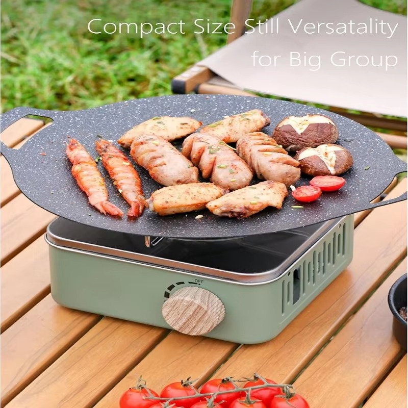 موقد غاز صغير محمول مع حقيبة ح - مراجعة Camping Cooking No Gas وسعره