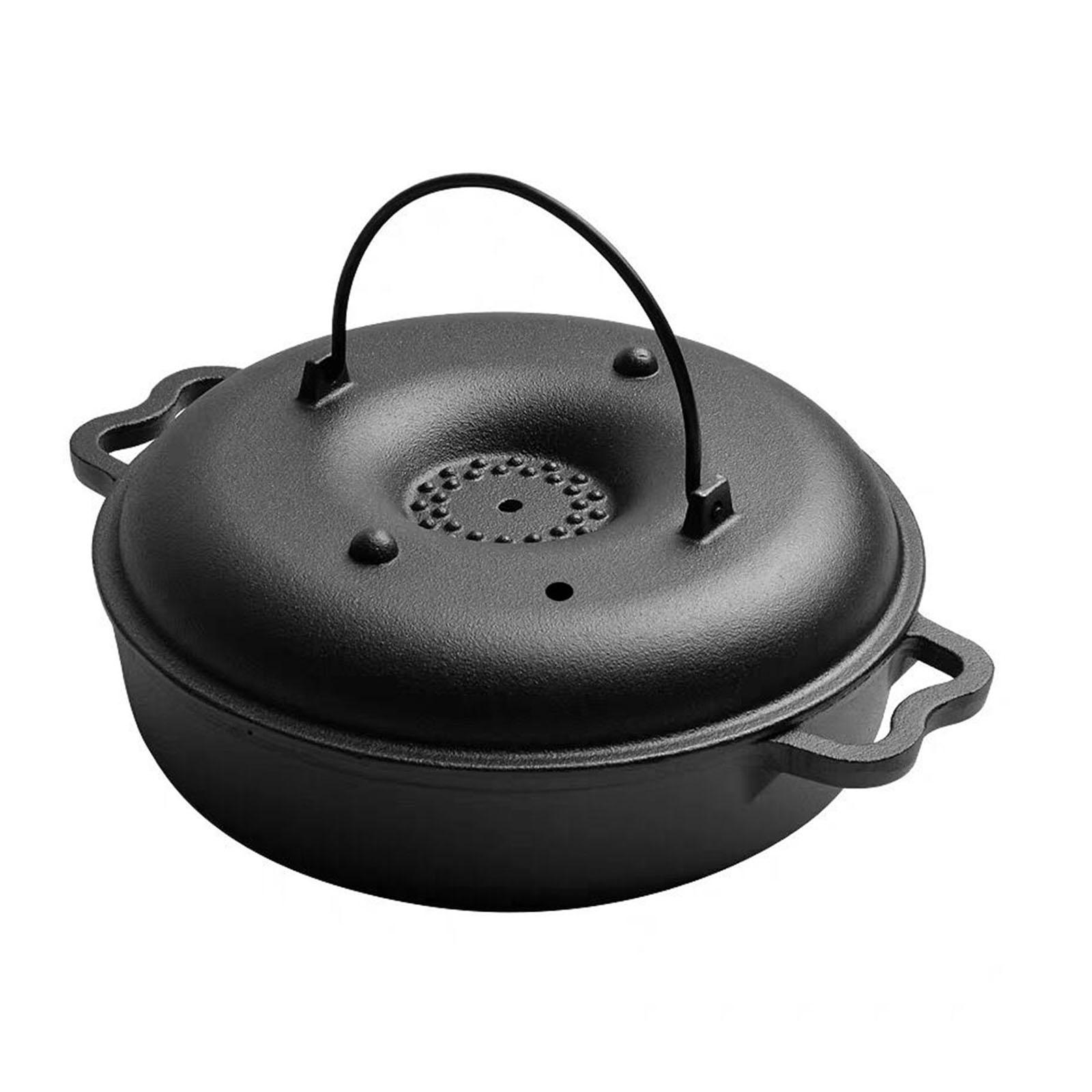 صينية شواء للديك الرومي، صينية - مراجعة Skillet Cast Iron Camp وسعره