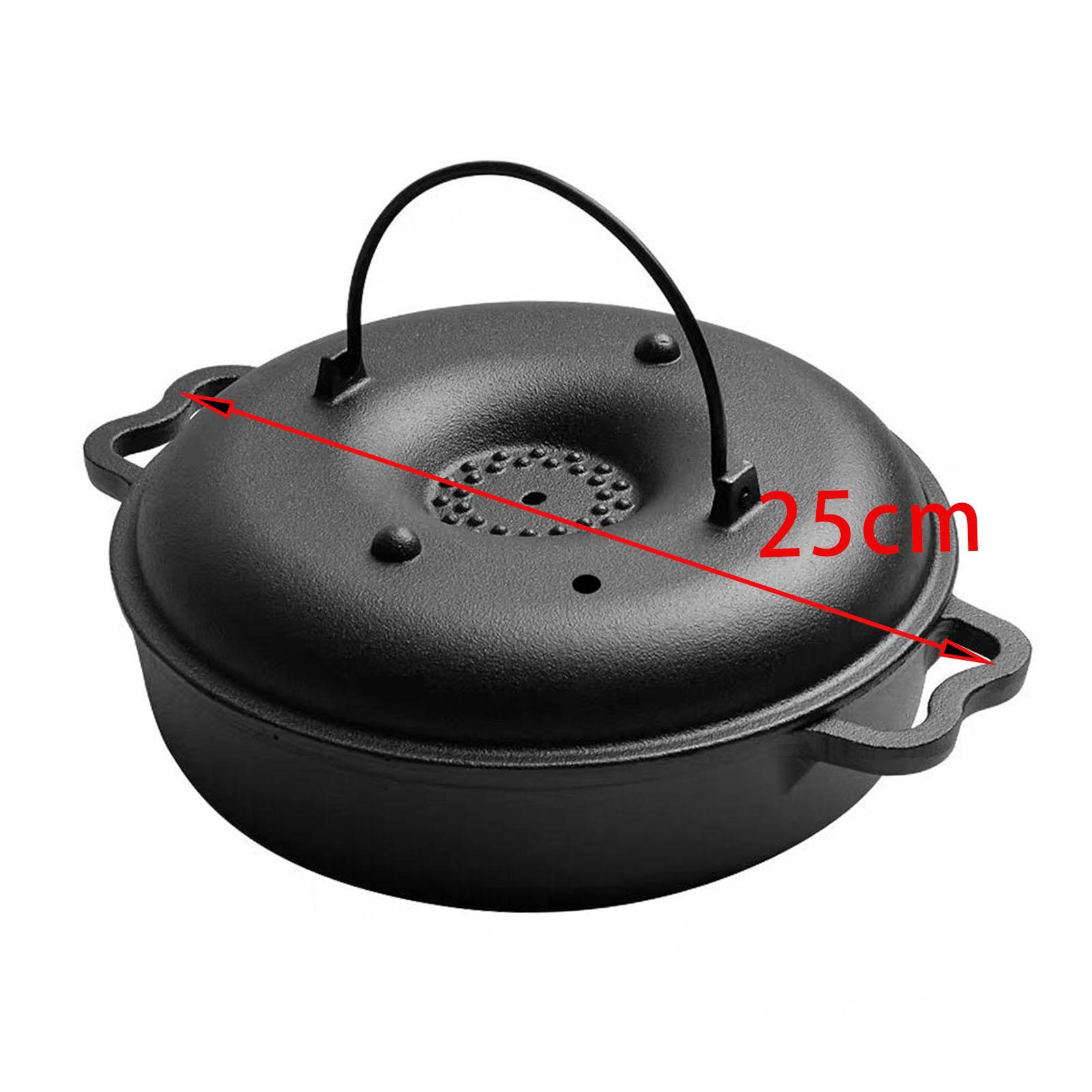 صينية شواء للديك الرومي، صينية - مراجعة Skillet Cast Iron Camp وسعره