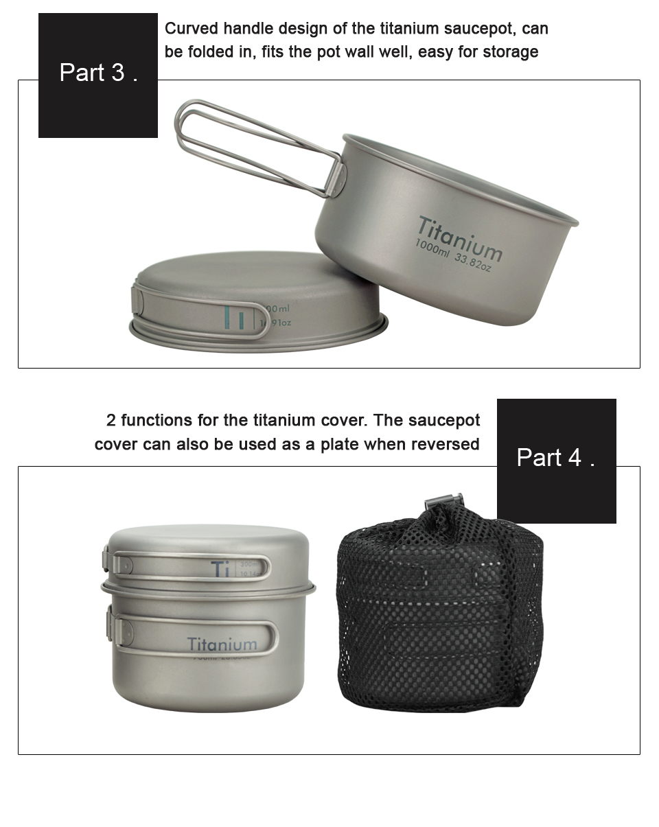 APG خفيفة التيتانيوم عموم أدوا - مراجعة Camping Cooking Utilities وسعره