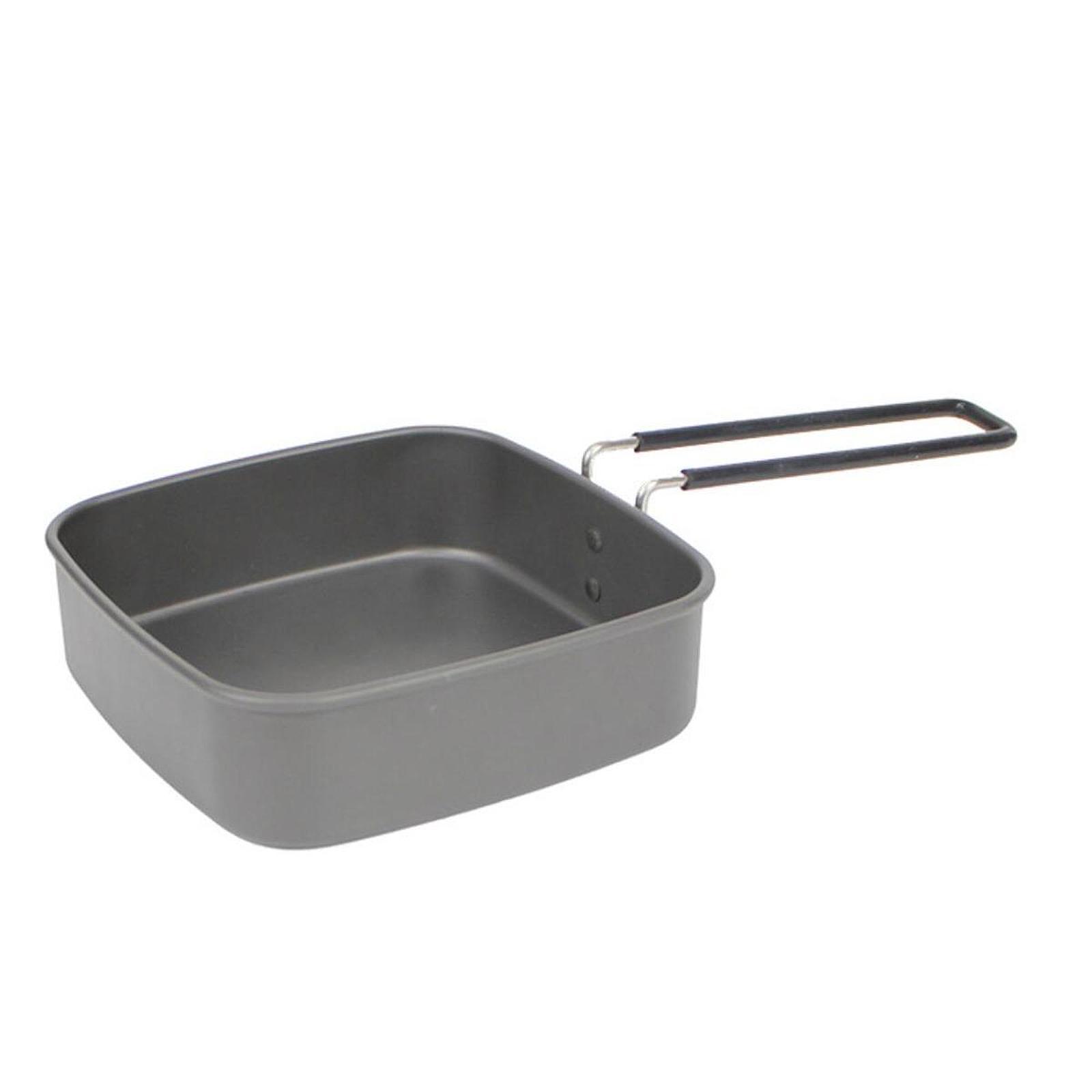 طقم أدوات طهي للتخييم، مقلاة خ - مراجعة Camping Cooking Set وسعره