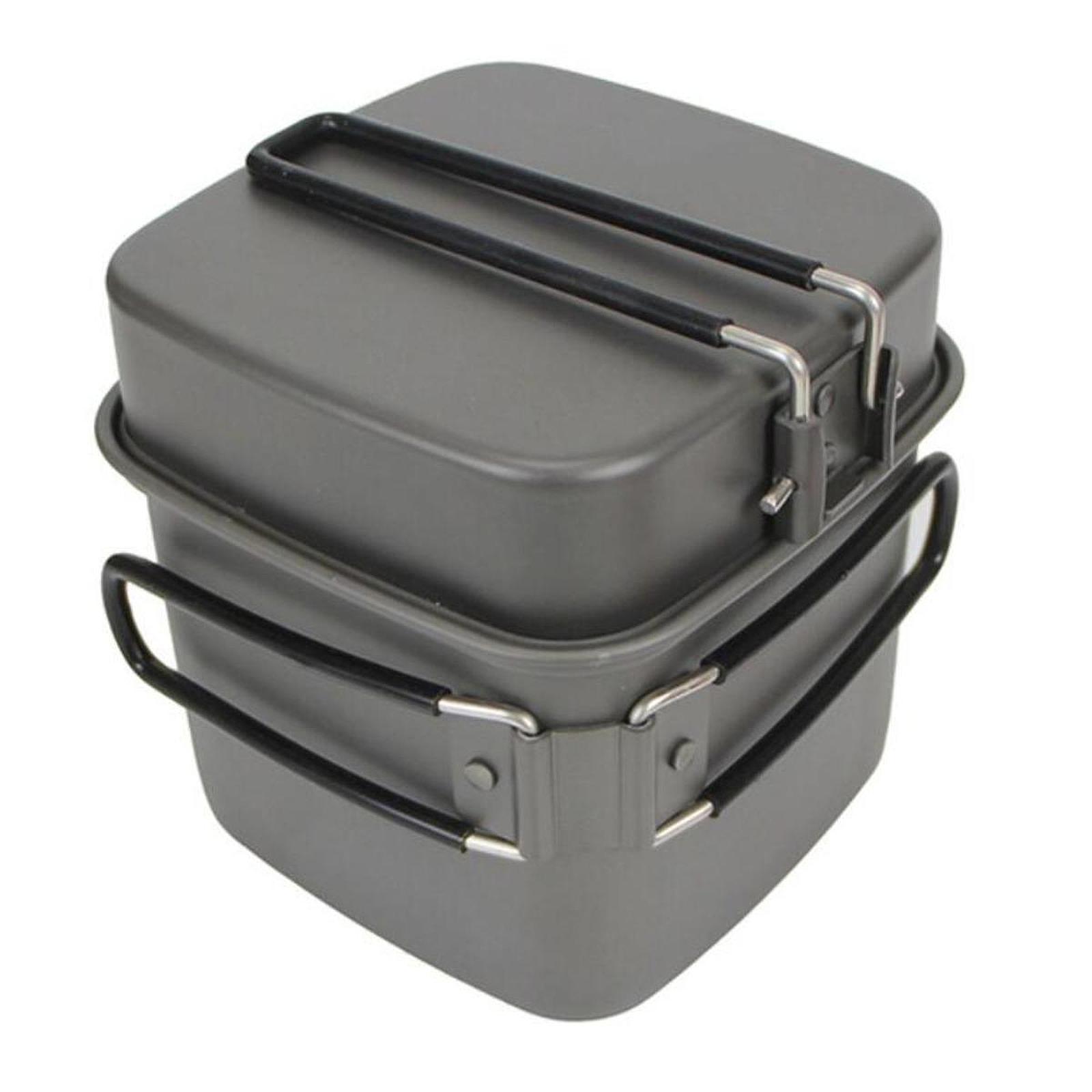 طقم أدوات طهي للتخييم، مقلاة خ - مراجعة Camping Cooking Set وسعره