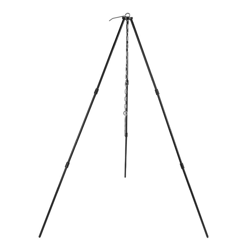 حامل ثلاثي القوائم محمول للطهي - مراجعة Camping Cooking Tripod وسعره