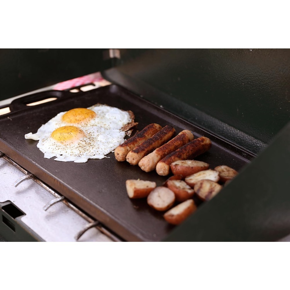 شواية حديدية مسبقة التتبيل مقا - مراجعة Skillet Cast Iron Camp وسعره