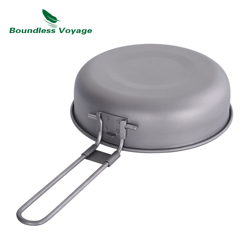 مقلاة خفيفة للغاية من التيتاني - مراجعة Camping Cooking Tin وسعره