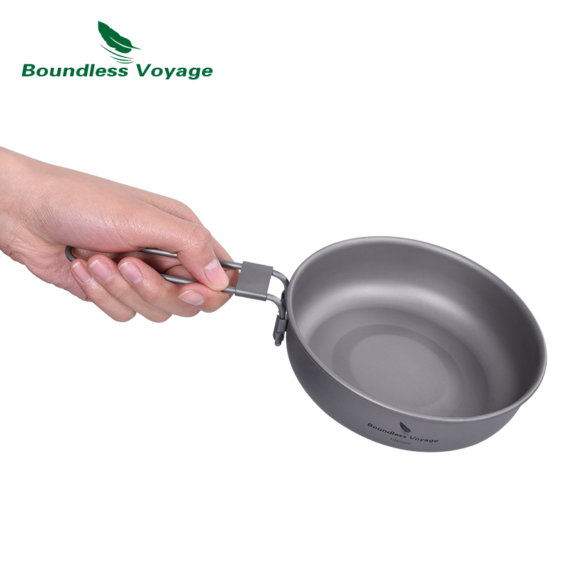 مقلاة خفيفة للغاية من التيتاني - مراجعة Camping Cooking Tin وسعره