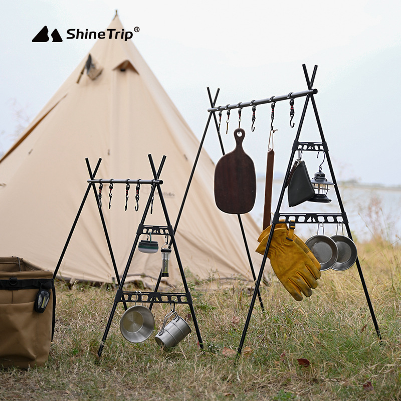تألق رحلة التخييم في الهواء ال - مراجعة Camping Cooking Tripod وسعره