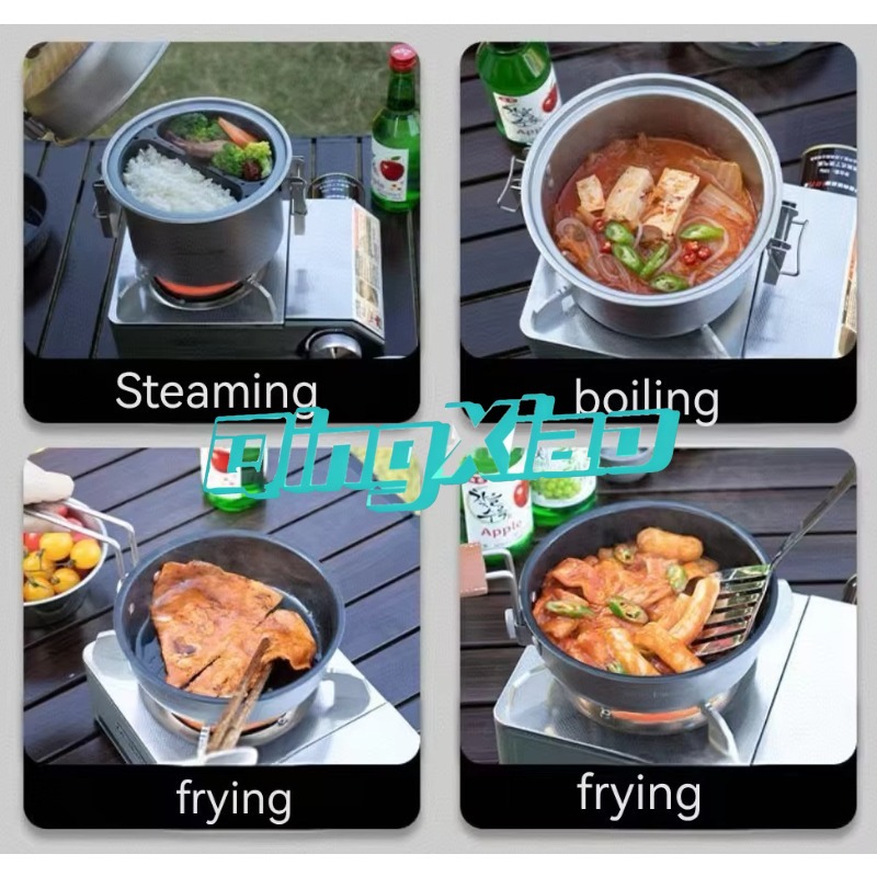 وعاء طهي متعدد الوظائف للتخييم - مراجعة Camping Cooking Pot وسعره