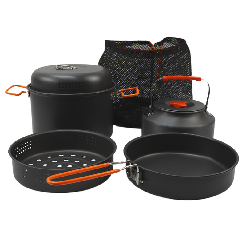 مجموعة أدوات طهي خارجية ، وعاء - مراجعة Camping Cooking Pot وسعره