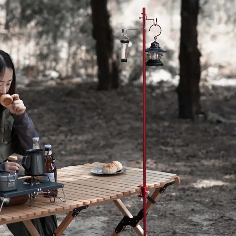 TARKA فانوس التخييم حامل انفصا - مراجعة Camping Cooking Tripod وسعره