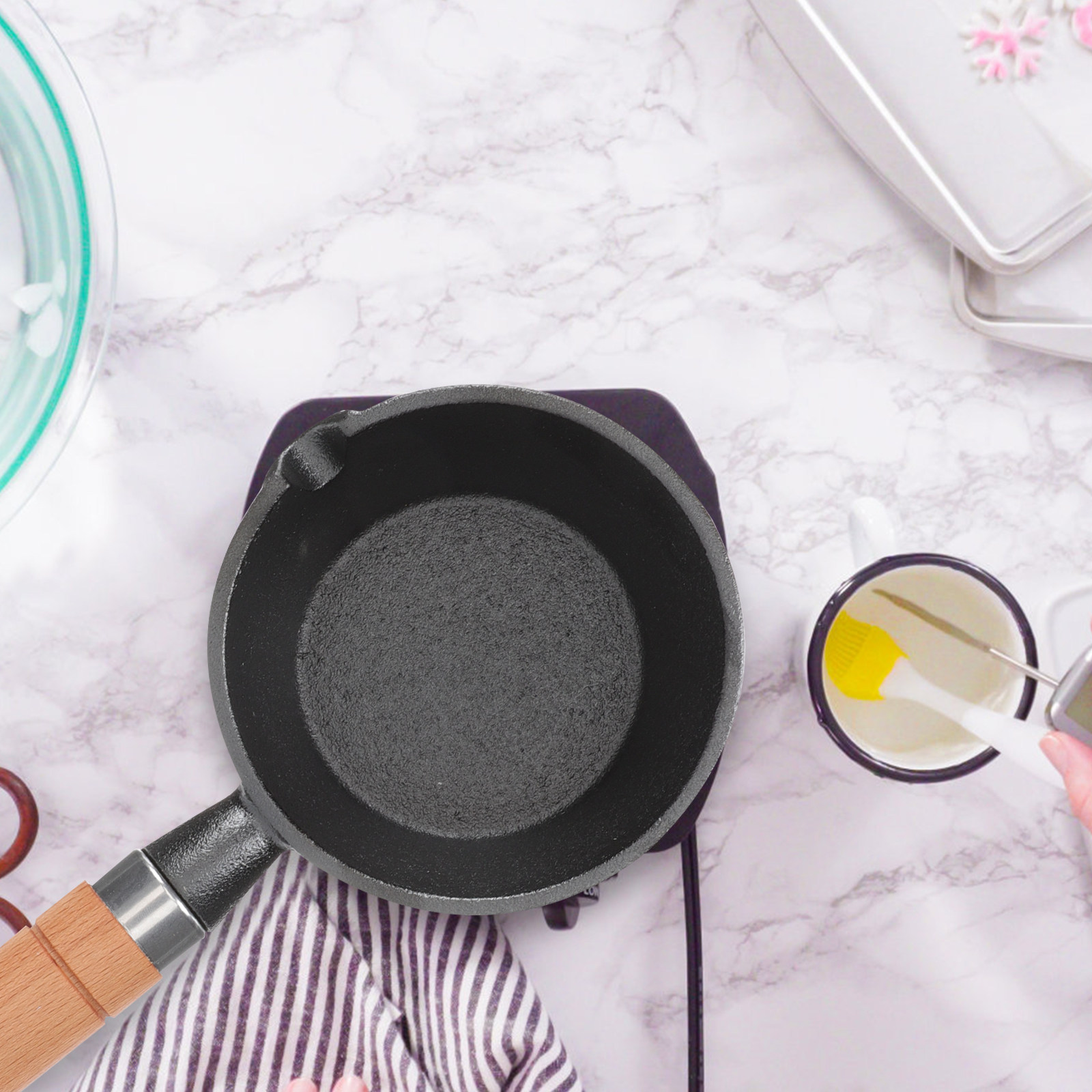 مقلاة صغيرة من الحديد الزهر، و - مراجعة Skillet Cast Iron Camp وسعره