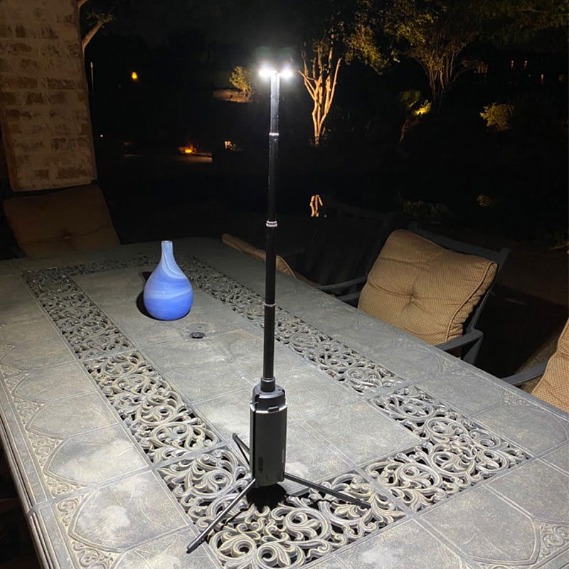 مصباح عمل LED متداخل محمول ، U - مراجعة Camping Cooking Tripod وسعره