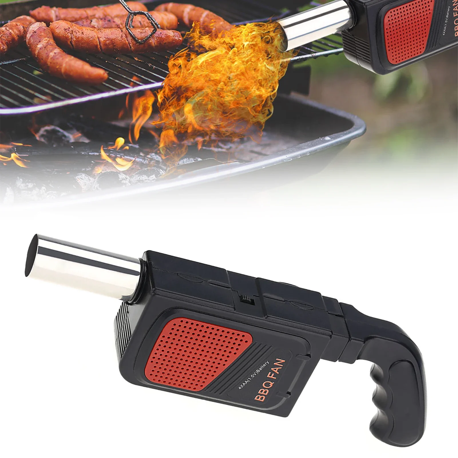 مروحة شواء كهربائية محمولة بال - مراجعة Camping Cooking Utilities وسعره
