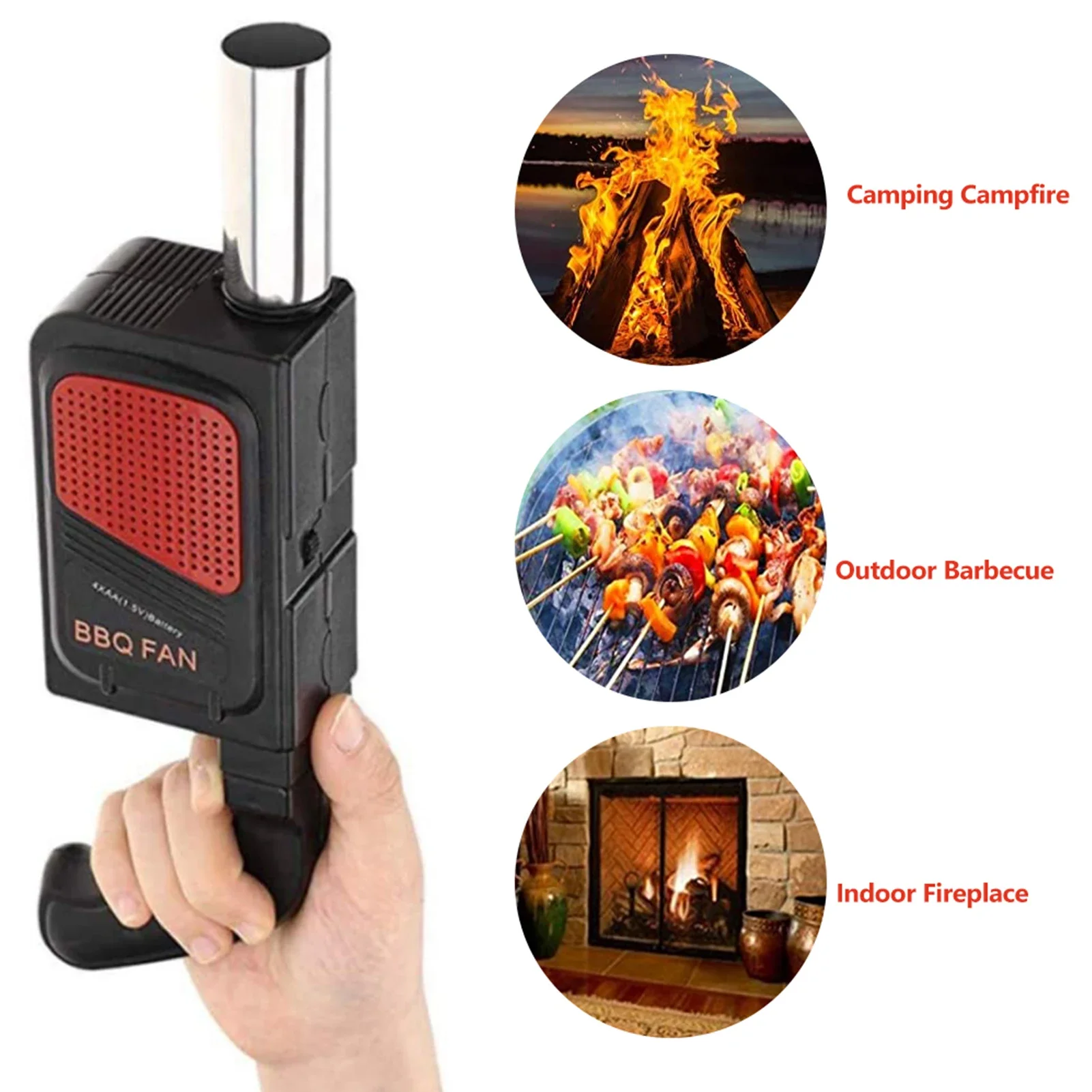 مروحة شواء كهربائية محمولة بال - مراجعة Camping Cooking Utilities وسعره