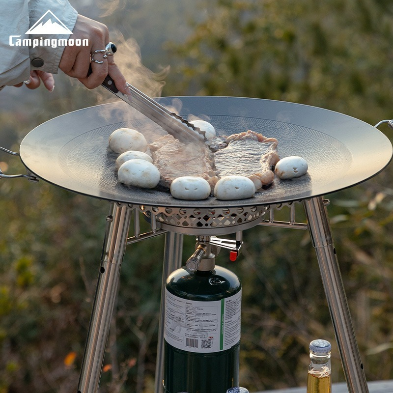 موقد غاز محمول عالي القوة من C - مراجعة Camping Cooking Gazebo وسعره